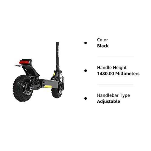 Fieabor Electric Kick Scooter for Adults - Rear Drive 2500W Motor