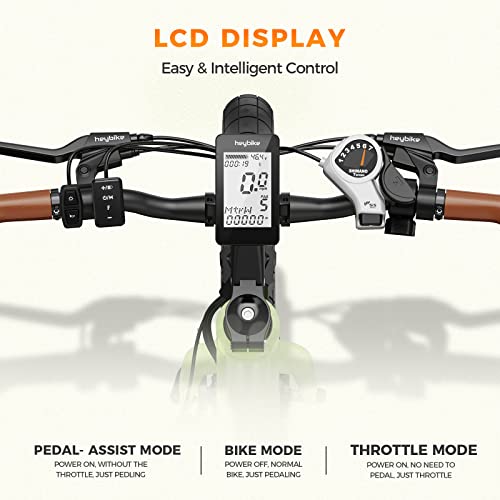 Heybike Sola Electric Bike for Adults 75 Miles Range