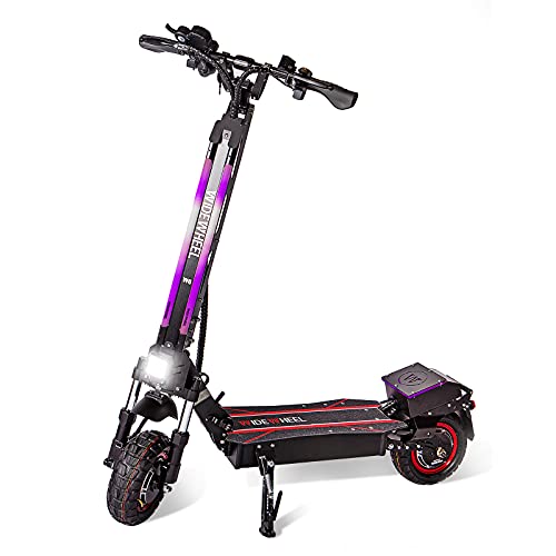 WIDEWHEEL W6 Off-Road Electric Scooter Adults, 2000W Double Motors