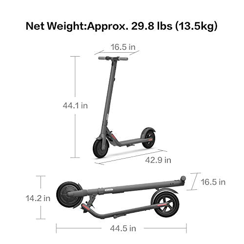 Segway Ninebot E22 E45 Electric Kick Scooter, Lightweight and Foldable