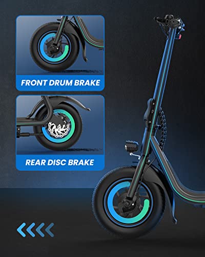 URBANMAX C1 Electric Scooter with Seat, 450W Powerful Motor up to 22 Miles Range