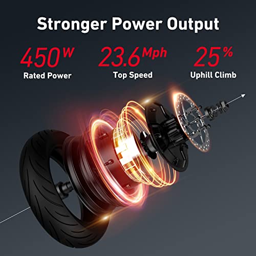 NIU KQi3 Max Electric Scooter, 450W Power, 40 Miles Long Range