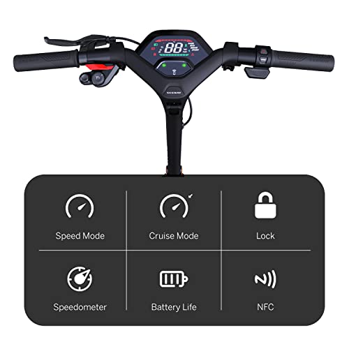 Segway Ninebot P65 Electric Kick Scooter- 500W Motor, 40.4 Miles Long Range & 25 MPH