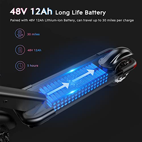 G-Force S10 Electric Scooter, 500W Motor 30 Miles Long-Range