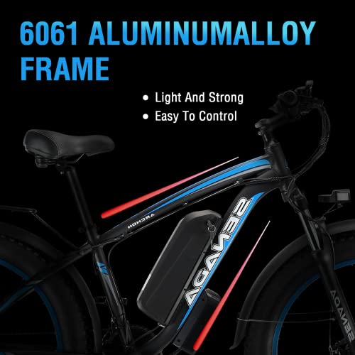 SENADA Electric Bike for Adults 48V 17.5Ah Fat Tire Electric Bikes