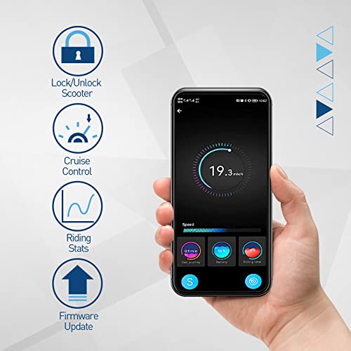 Hiboy S2 MAX Electric Scooter, Upgraded 500W Motor, 40.4 Miles Range&19 MPH