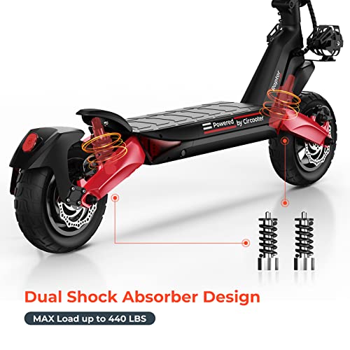 Circooter Raptor Electric Scooter Adult with Smart APP, 800W Motor