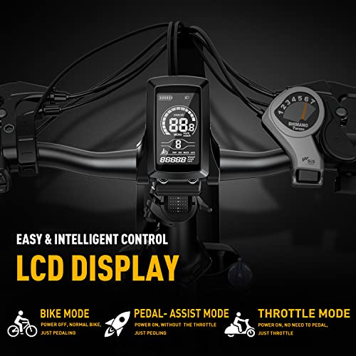 Heybike Ranger Electric Bike for Adults 500W Foldable Ebike