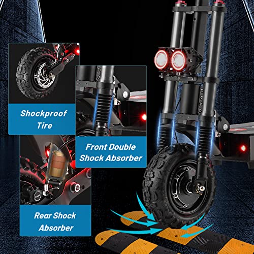 M YUME SCOOTER Y11PRO Electric Scooter 31.5AH Battery 60V 6000W Dual Motors up to 50 MPH