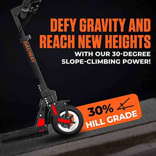 DAGWAY - Long-Range 56-Mile Electric Scooter for Adults & Kids