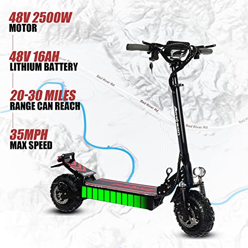 ANDBEE Electric Scooter for Adults Up to 35 MPH & 20-30 Miles