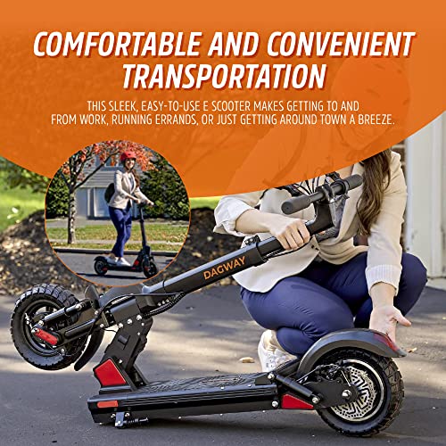 DAGWAY - Long-Range 56-Mile Electric Scooter for Adults & Kids