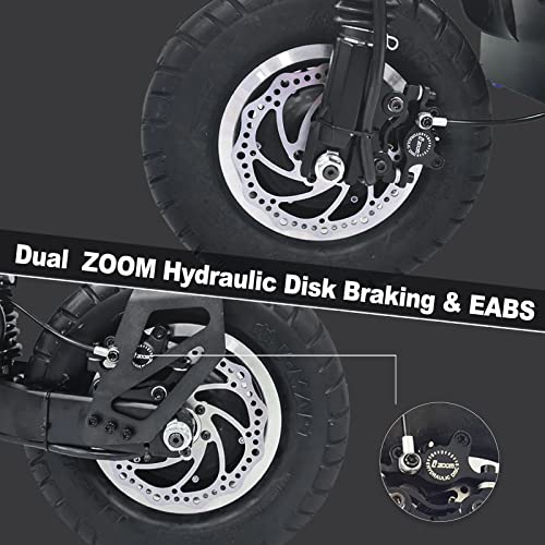 ZonDoo RoadHitter Electric Scooter Adults,Up to 70MPH 75 Miles Range