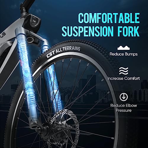 eAhora APUS Peak 1000W Electric Bike 20Ah Carbon Fiber Bikes 26 Inch Electric Mountain Bike