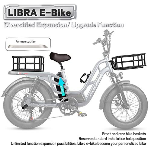 Fucare Libra 750W Electric Bike for Adults 32MPH 48V 20Ah LG Lithium Battery EBike