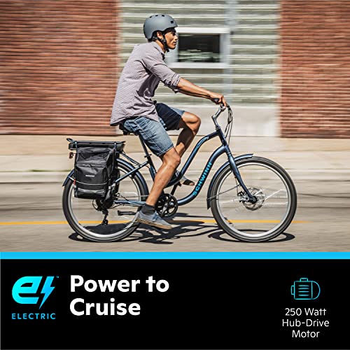 Schwinn Mendocino Adult Hybrid Electric Cruiser Bike