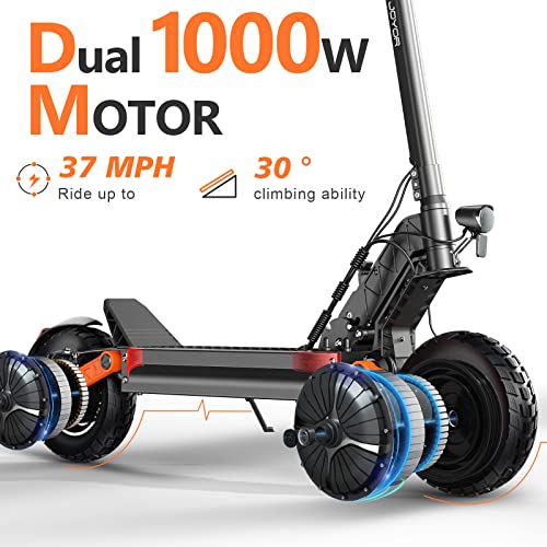 JOYOR S10-S Electric Scooter, Dual 1000W Motor Scooter for Adults Up to 37 Mph & 53