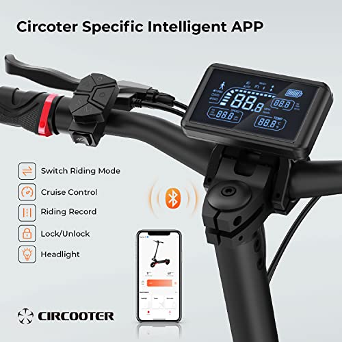 Circooter Raptor Electric Scooter Adult with Smart APP, 800W Motor