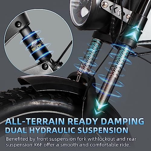 EUY Electric Bike for Adults,Unibody Magnesium Alloy 1000W Motor