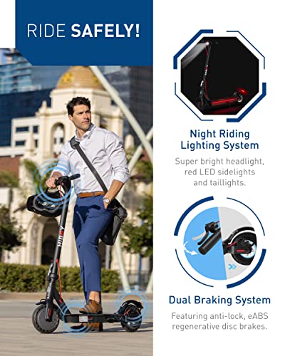 Hiboy KS4 Electric Scooter, Upgraded 350W Motor(Max 500W)