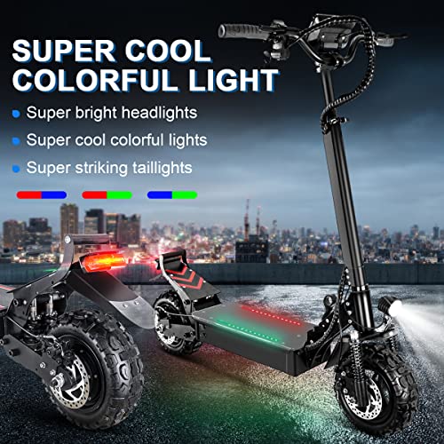 Electric Scooter for Adults 2500W Motor 48V16AH High-Capacity Battery