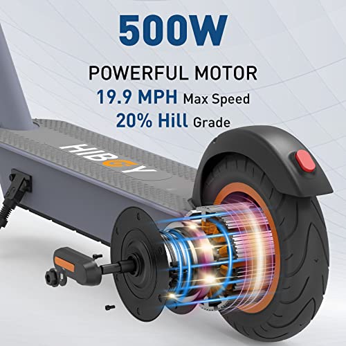 Hiboy S2 MAX Electric Scooter, Upgraded 500W Motor, 40.4 Miles Range&19 MPH