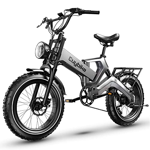 EUY Electric Bike for Adults,Unibody Magnesium Alloy 1000W Motor