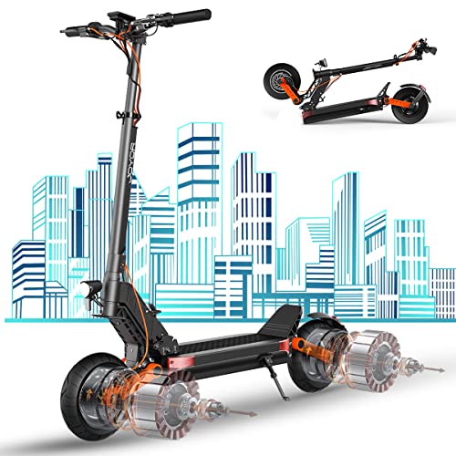 JOYOR S10-S Electric Scooter, Dual 1000W Motor Scooter for Adults Up to 37 Mph & 53