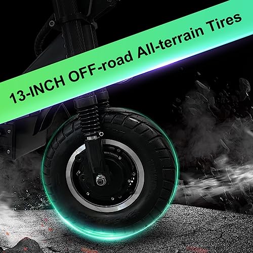 ZonDoo RoadHitter Electric Scooter Adults,Up to 70MPH 75 Miles Range