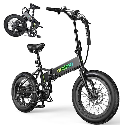 Oraimo 750W-1000W Electric Bike for Adults, 557Wh UL-Listed Hidden Battery Up to 45 Miles