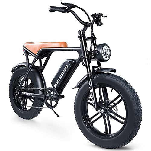 UDON VOLTSTEED Electric Mountain Dirt Bike for Adults with 20" x4.0 Fat Tire