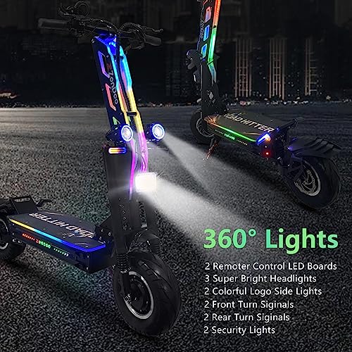 ZonDoo RoadHitter Electric Scooter Adults,Up to 70MPH 75 Miles Range