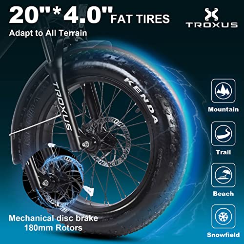 TROXUS Electric Bike for Adults with 750W Motor