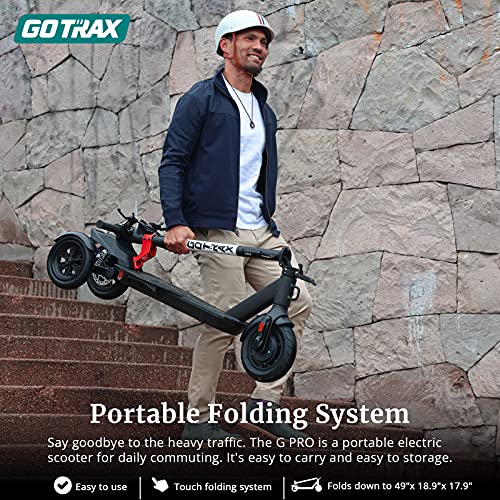 Gotrax Gpro Electric Scooter, 3 Wheel and Dual Rear Suspension