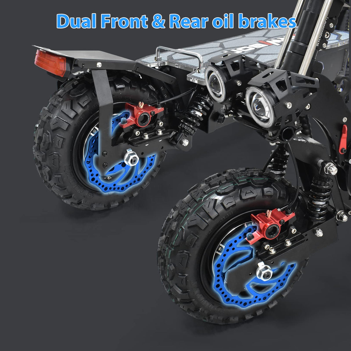 Electric Scooter Adults, 5600W Dual Motor, Up to 50 MPH & 38-50 Miles Travel Range