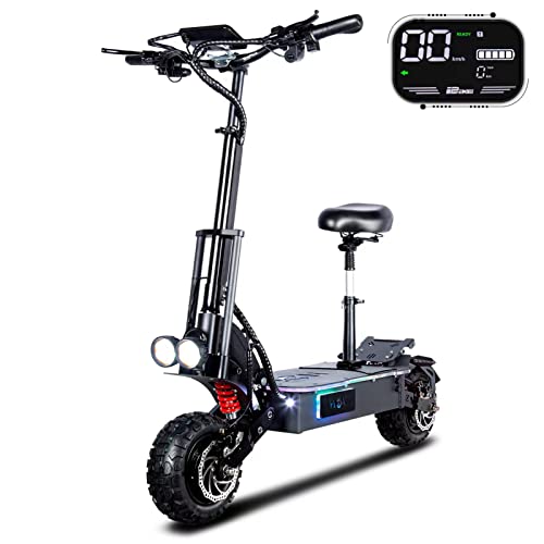 JGH 6000W 40Ah Dual Motor Electric Scooter Adults with Seat