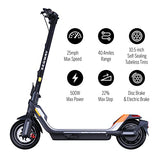 Segway Ninebot P65 Electric Kick Scooter- 500W Motor, 40.4 Miles Long Range & 25 MPH