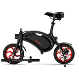 Jetson Bolt Adult Folding Electric Ride-On, Foot Pegs, Easy-Folding