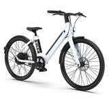Bird Electric Bike white for adults 500W Motor, 26" Woman Bird EBike Up to 50 MI - 36V Removable Battery