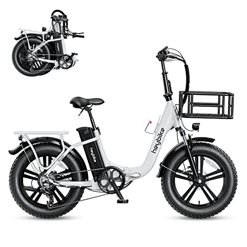 Heybike Ranger Electric Bike for Adults 500W Foldable Ebike