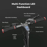 isinwheel X1 Electric Scooter, Peak Power 1000W E-Scooter, 10" Off-Road Tires