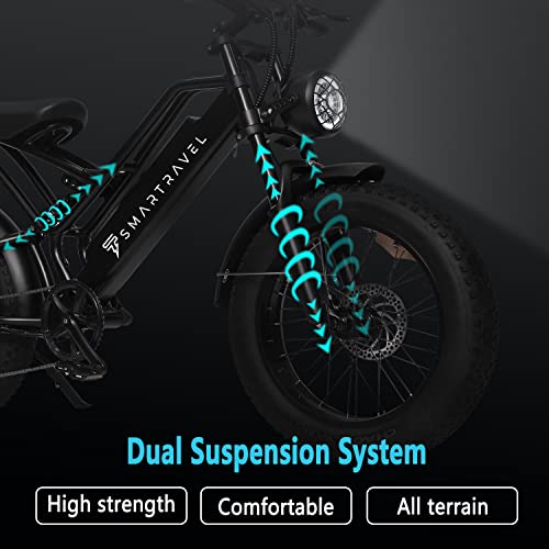 SMARTRAVEL DK400 Electric Bike Ebike with 1200W Motor