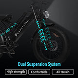 SMARTRAVEL DK400 Electric Bike Ebike with 1200W Motor