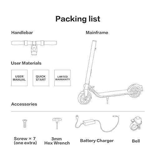 Segway Ninebot E22 E45 Electric Kick Scooter, Lightweight and Foldable