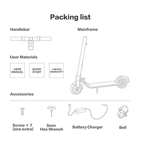 Segway Ninebot E22 E45 Electric Kick Scooter, Lightweight and Foldable
