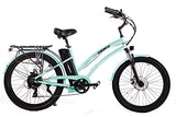 Soumye 48V500W13Ah 26" Step-Thru Beach Cruiser Electric E-Bike