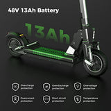 isinwheel X1 Electric Scooter, Max Power 800W, Up to 25 Miles Range