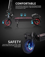 WIDEWHEEL W6 Off-Road Electric Scooter Adults, 2000W Double Motors