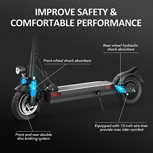 JOYOR Y7-S Electric Scooter for Adults, Max 31 MPH and 43.5-56 Miles Long-Range