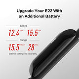 Segway Ninebot E22 E45 Electric Kick Scooter, Lightweight and Foldable